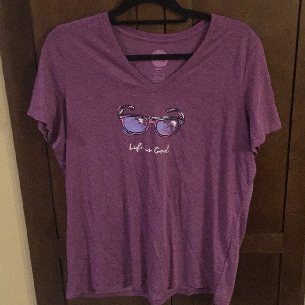 Woman’s life is good t shirt size L!!